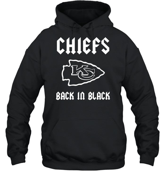 Kansas City Chiefs back in black logo Unisex T-Shirt