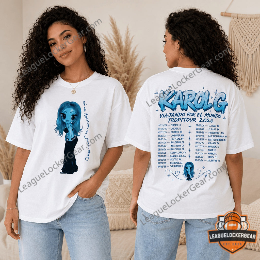 Karol G Tropitour World Tour 2026 3D T-Shirt