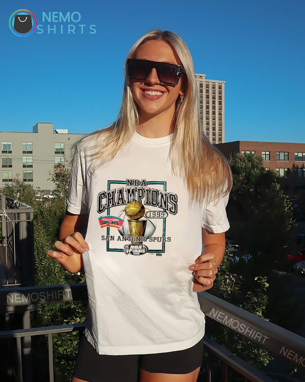 NBA Finals Champions 1999 San Antonio Spurs shirt