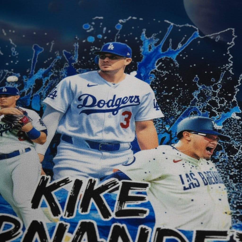 Kike Hernandez #WOGAF Graphic Shirt – Exclusive 2025 LA Dodgers Baseball Fan Gift