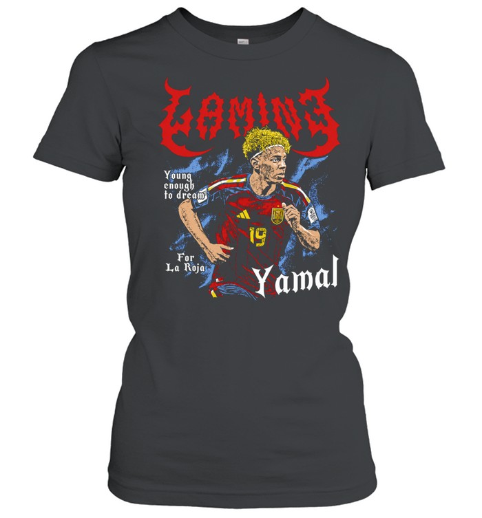 Lamine Yamal Spain National Team La Roja Young enough to dream Gaming Unisex T-Shirt