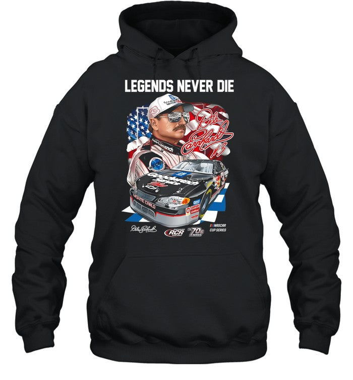 Legends never die Dale Earnhardt Richard childress racing Unisex T-Shirt