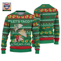 Lets Taco Bout Holiday Ugly Sweater Feliz Navidad Latin