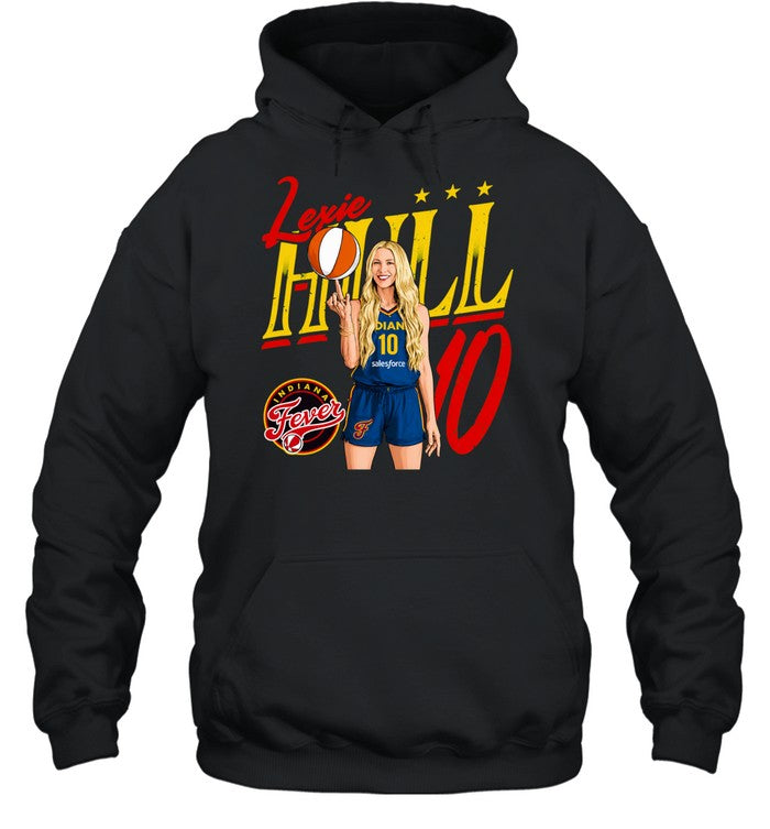 Lexie Hull number 10 Indiana Fever Unisex T-Shirt