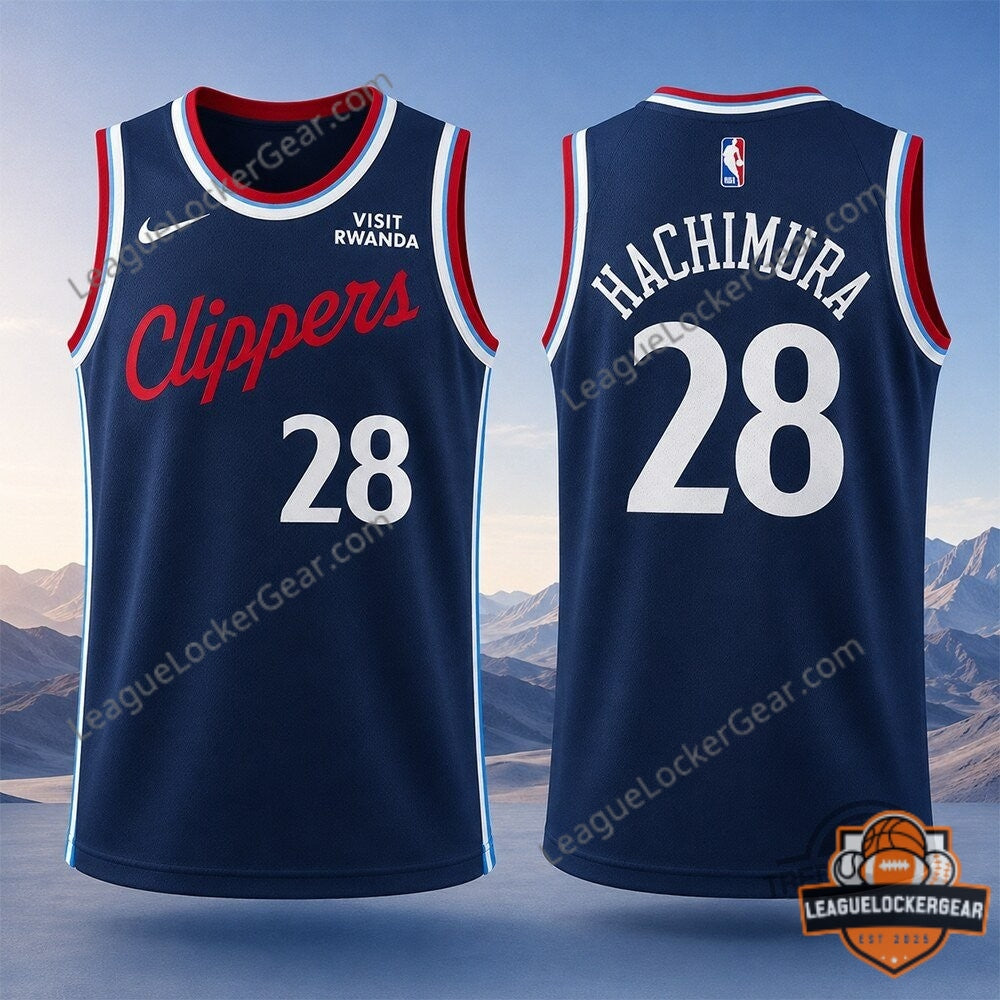 Los Angeles Clippers Rui Hachimura Basketball Jersey