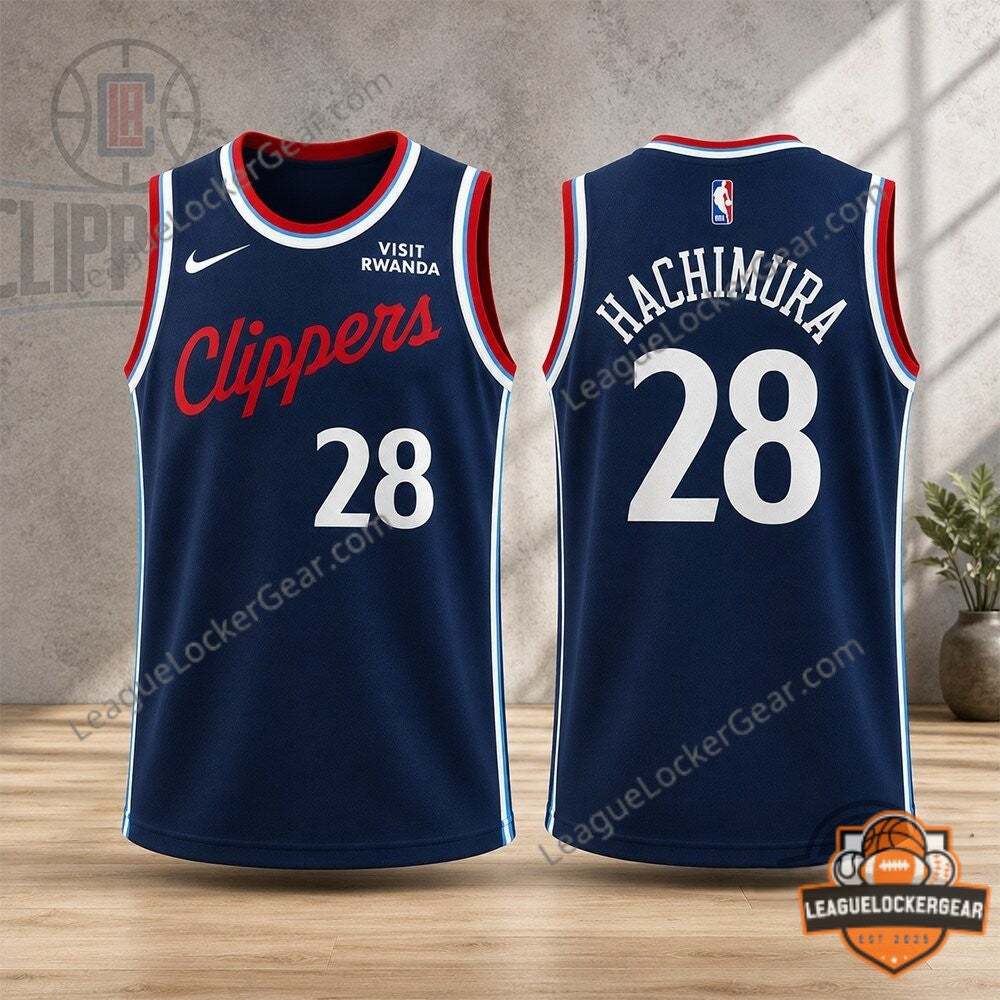Los Angeles Clippers Rui Hachimura Basketball Jersey