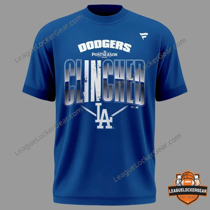 Los Angeles Dodgers Postseason Locker Room T-Shirt