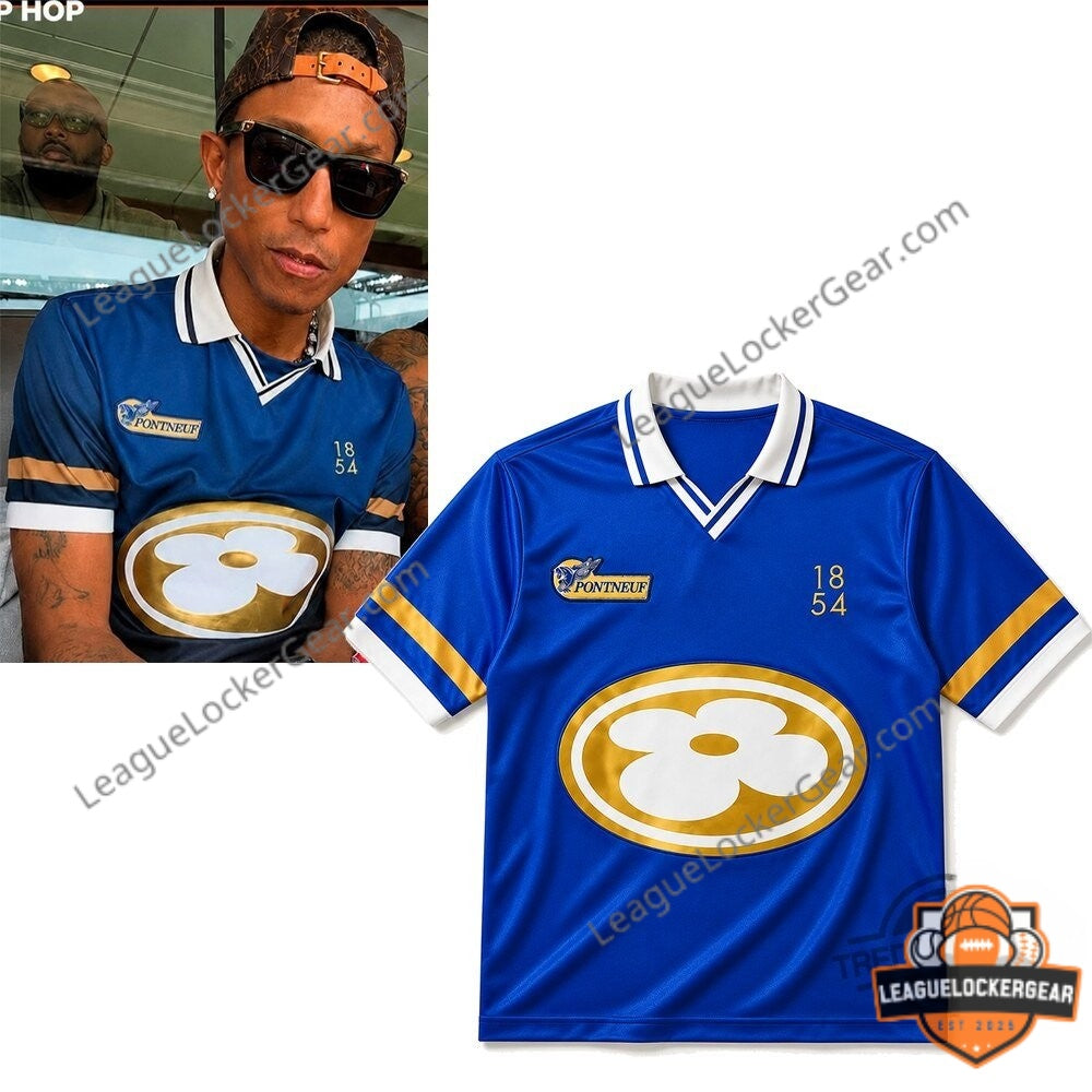 Pharrell Williams 2026 World Cup Pont Neuf 1854 Flower Jersey
