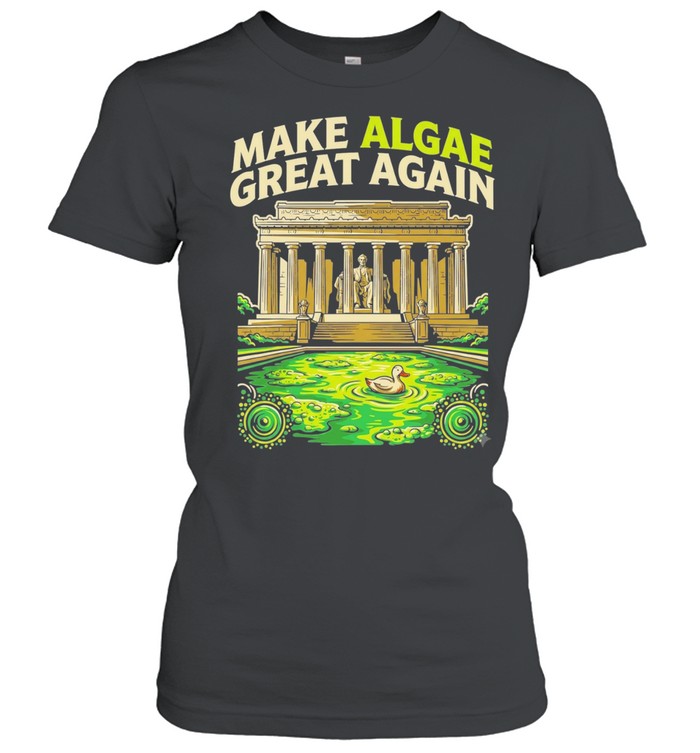 Make Algae Great Again Funny Political Satire Unisex T-Shirt