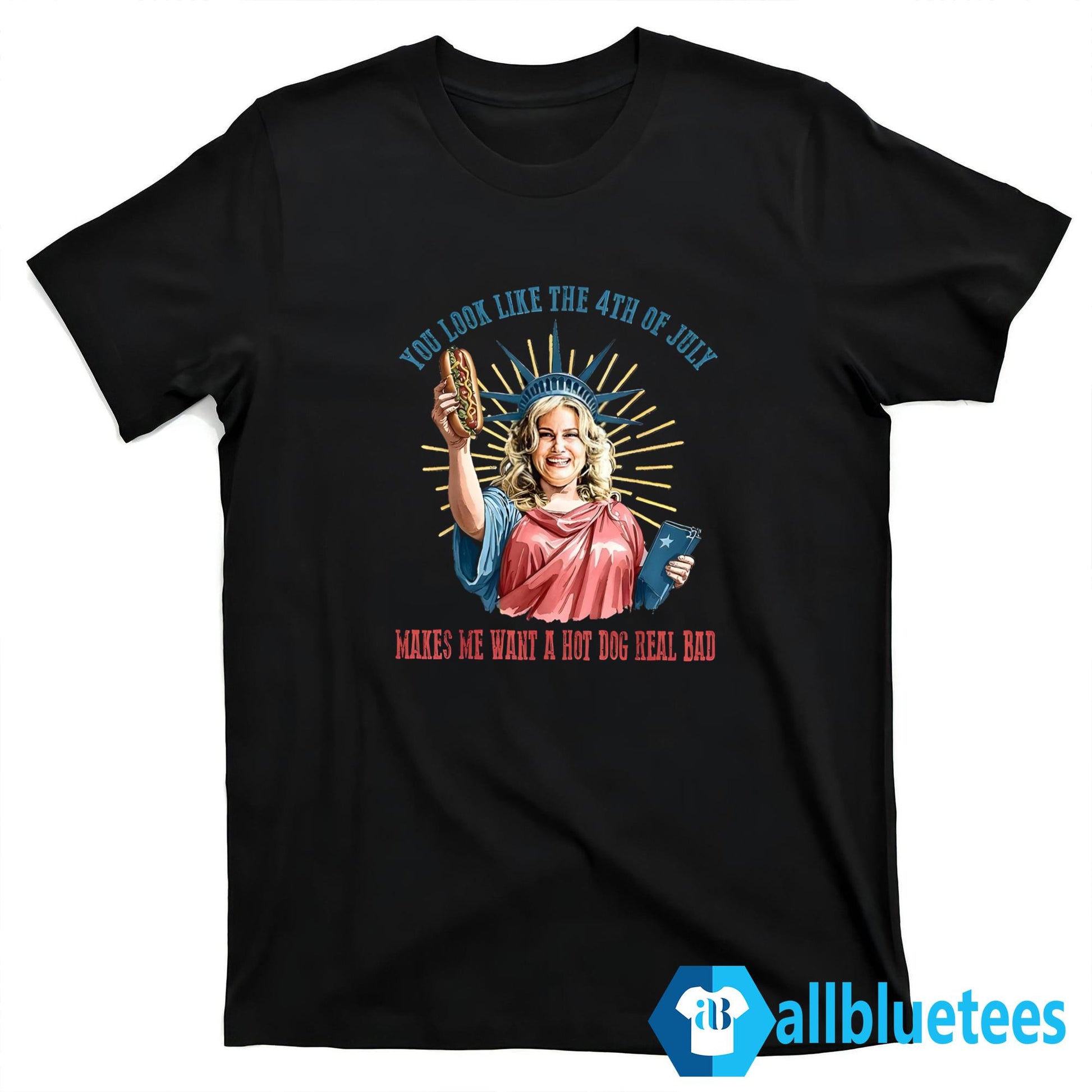 Makes Me Want A Hot Dog Real Bad 4th Of July Shirt