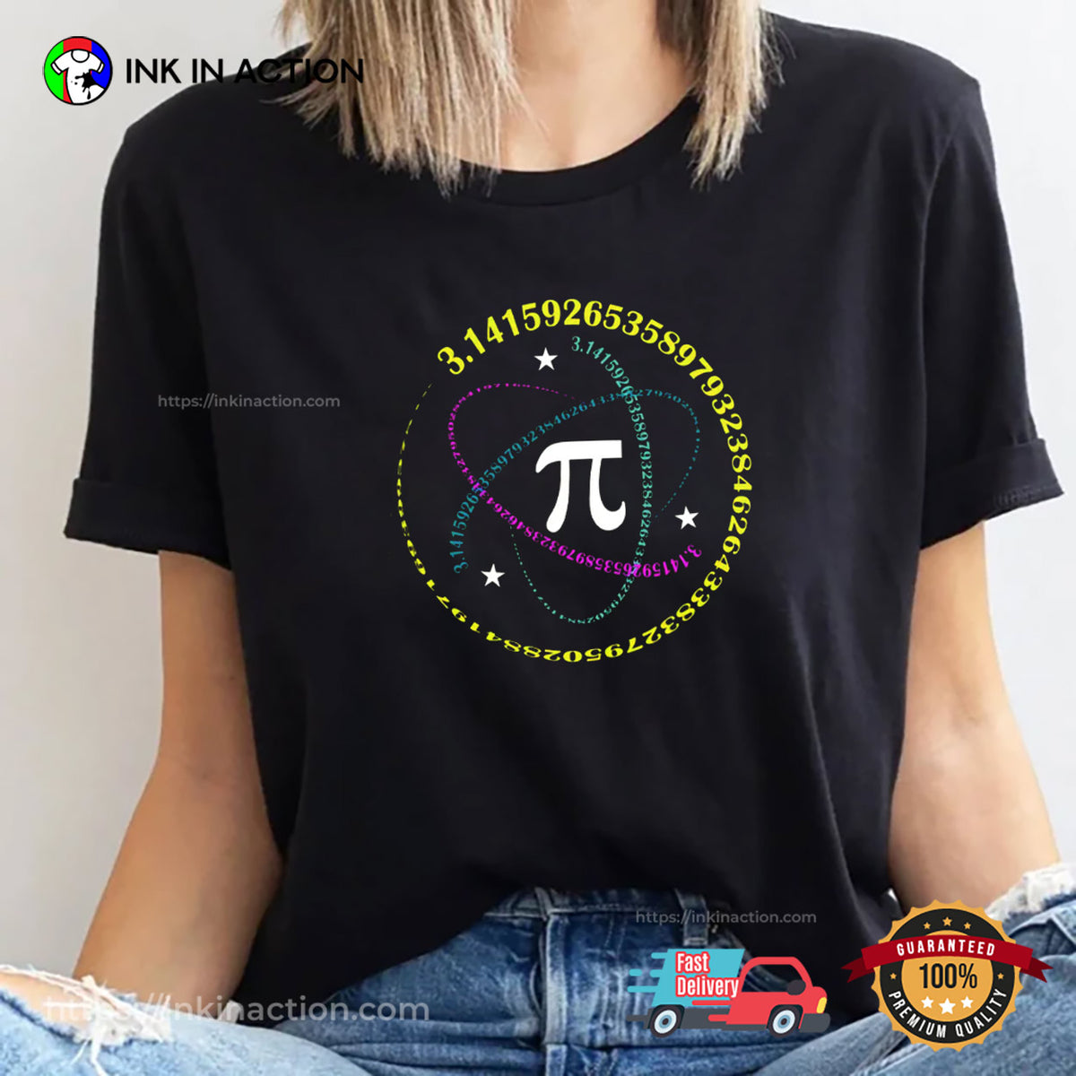 Mathematical Pi Sign Science T-shirt