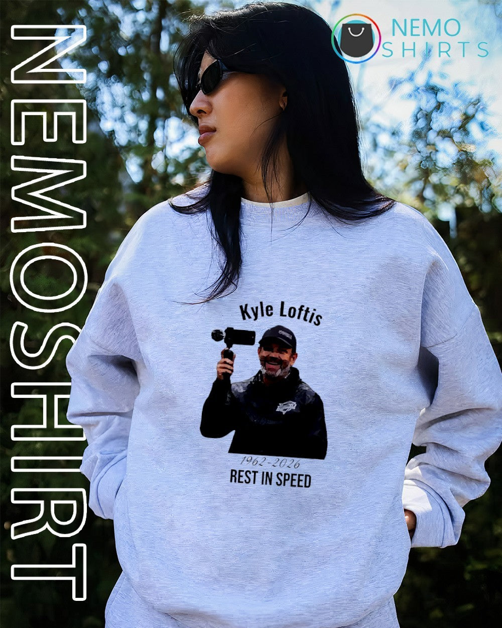 Kyle Loftis 1962-2026 rest in speed shirt
