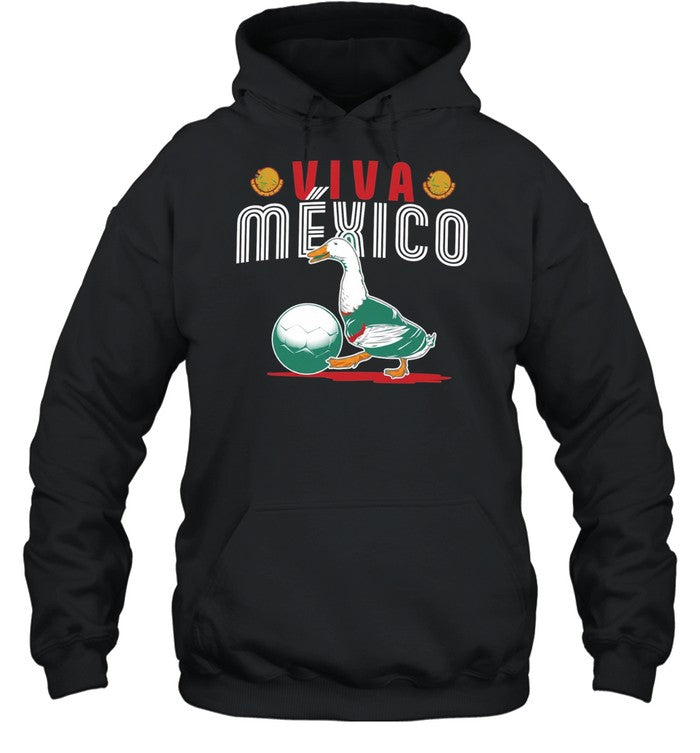 Mexico Soccer Duck VIVA MEXICO World Cup 2026 mascot Unisex T-Shirt