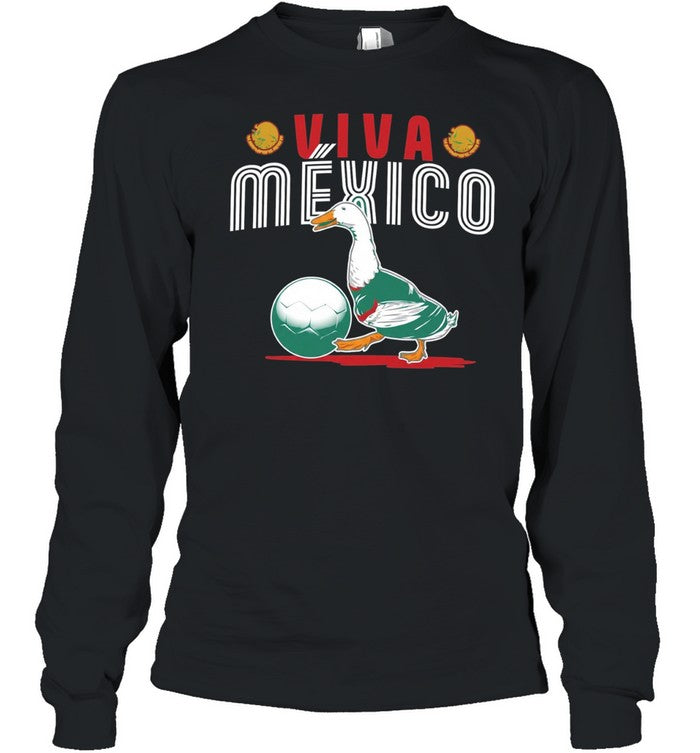 Mexico Soccer Duck VIVA MEXICO World Cup 2026 mascot Unisex T-Shirt