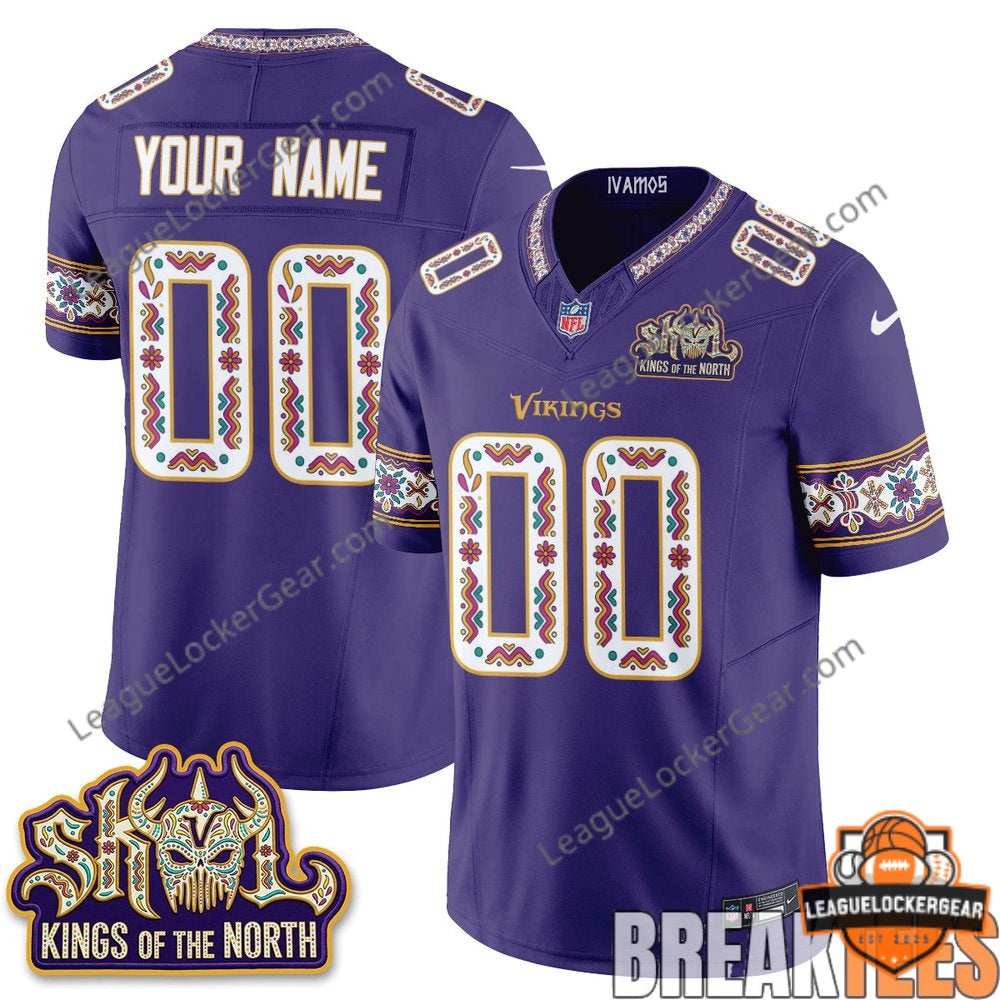 Minnesota Vikings Latino Heritage Month Football Jersey