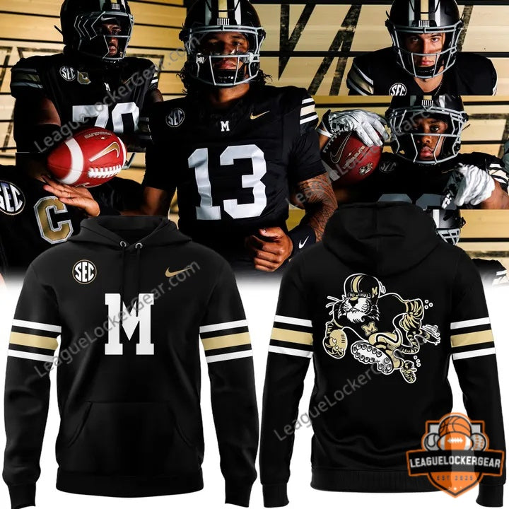 Mizzou Football Special 100th Anniversary Edition Uniforms Hoodie