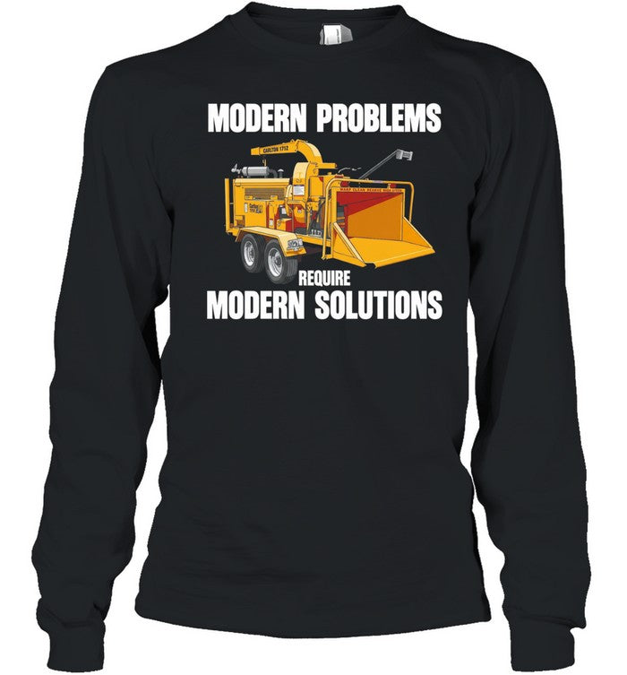 Modern problems require modern solutions vintage Unisex T-Shirt