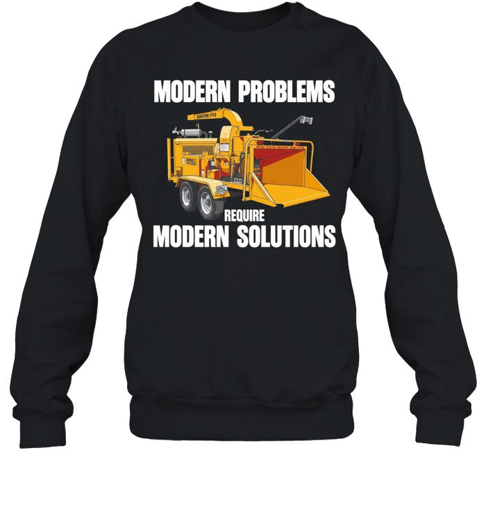 Modern problems require modern solutions vintage Unisex T-Shirt