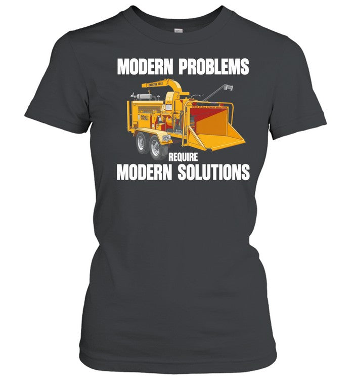 Modern problems require modern solutions vintage Unisex T-Shirt