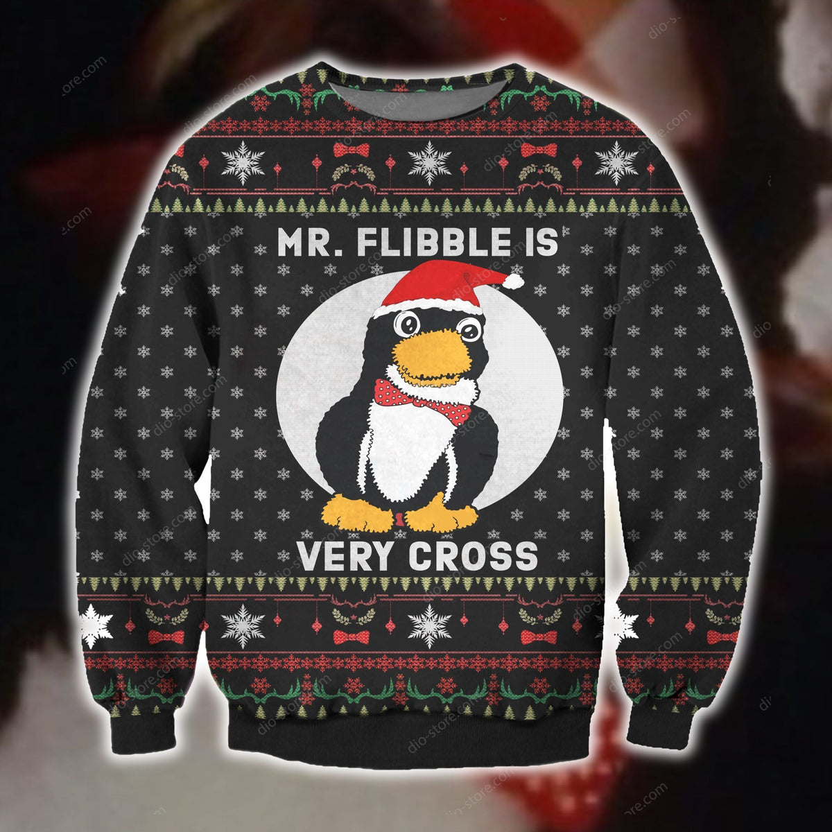 Mr. Flibble Knitting Pattern 3D Print Ugly Sweater