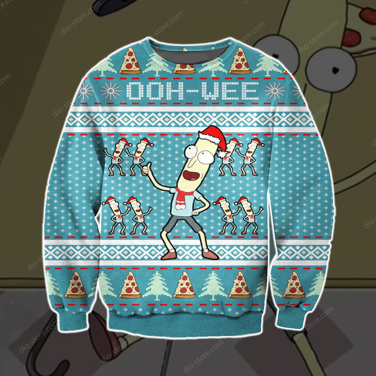 Mr. Poopy Butthole Knitting Pattern 3D Print Ugly Sweater
