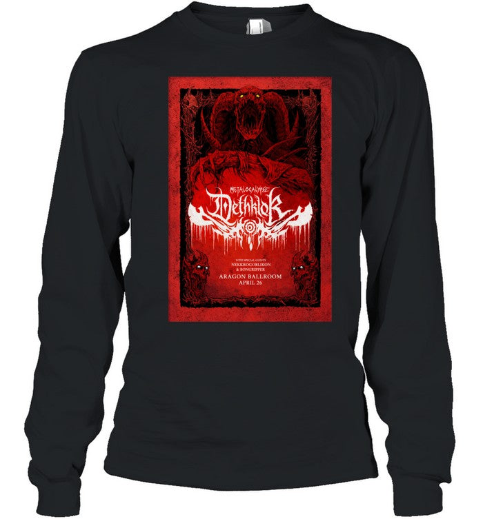 Nekrogoblikon Aragon Ballroom In Chicago IL Apr 26 2026 Unisex T-Shirt