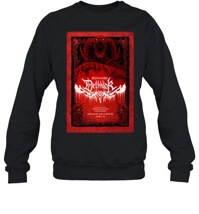 Nekrogoblikon Aragon Ballroom In Chicago IL Apr 26 2026 Unisex T-Shirt