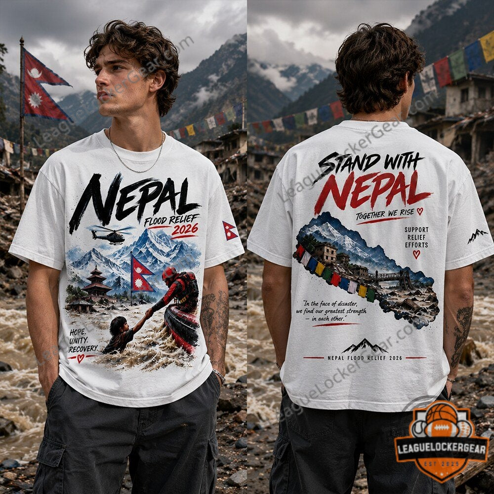 Nepal Flood Relief 2026 Stand With Nepal T-Shirt
