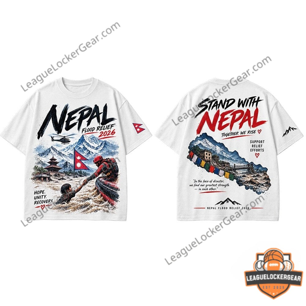 Nepal Flood Relief 2026 Stand With Nepal T-Shirt