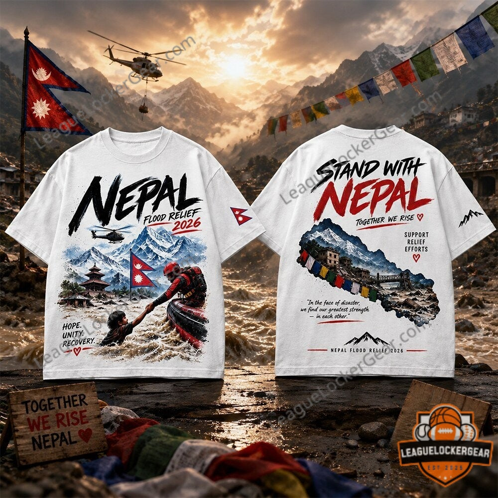 Nepal Flood Relief 2026 Stand With Nepal T-Shirt