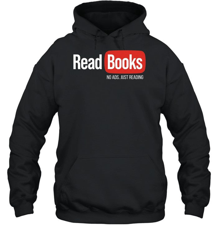 No ads just reading read books Unisex T-Shirt