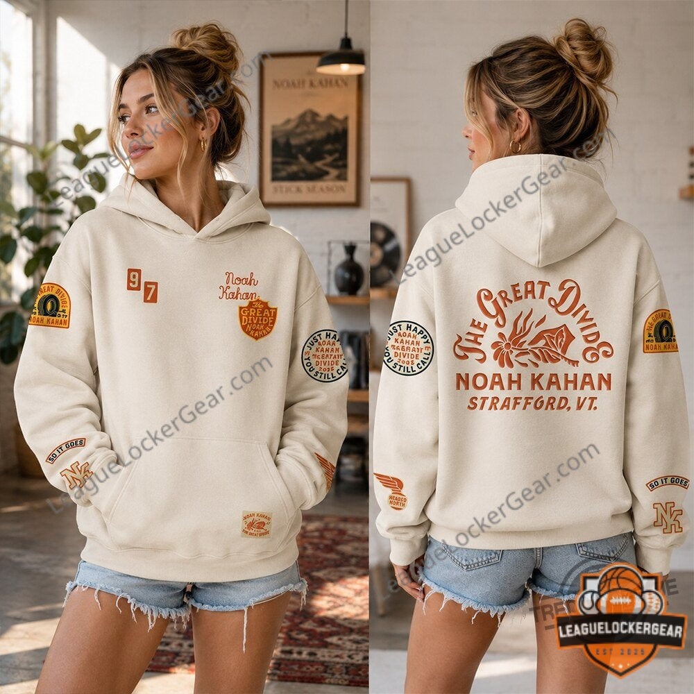 Noah Kahan The Great Divide Strafford VT Hoodie
