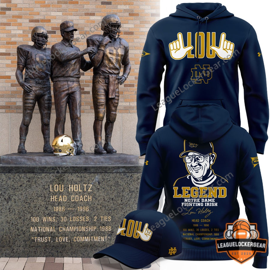 Notre Dame Fighting Irish Legend Lou Holtz Hoodie
