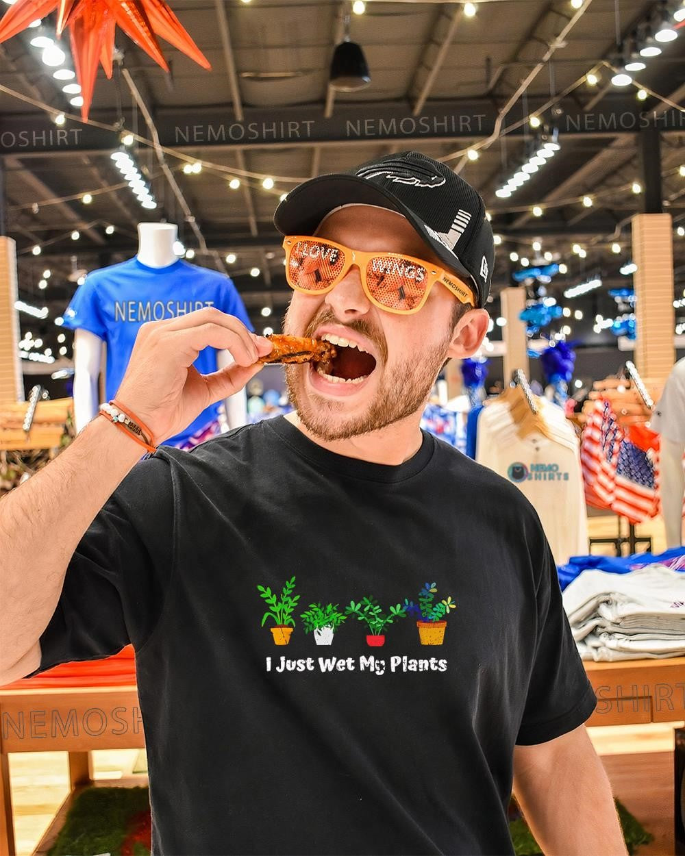 I just wet my plants funny gardening shirt