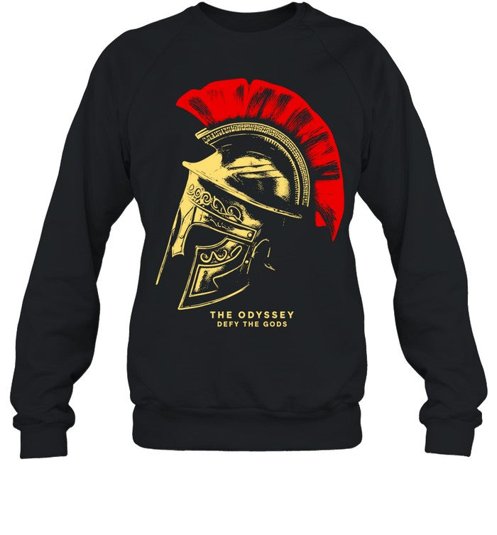 Odysseus The Odyssey Defy the Gods Spartan Helmet Unisex T-Shirt