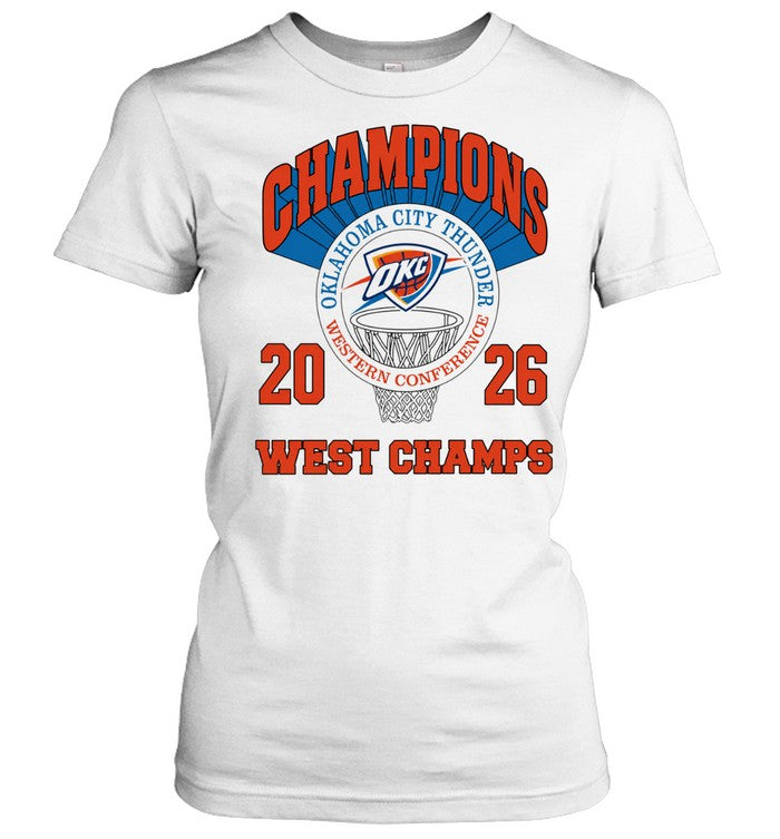 Oklahoma City Thunder West 2026 Unisex T-Shirt