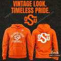 Oklahoma State Cowboys Vintage Look Timeless Pride Football Hoodie
