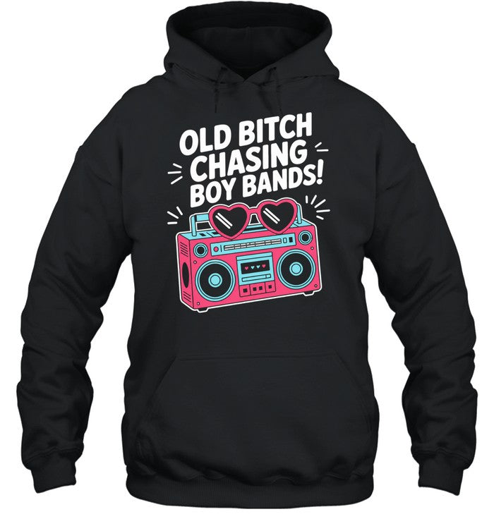 Old bitch chasing boy bands Unisex T-Shirt