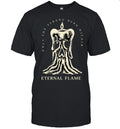 Only the strong burn with an eternal flame Unisex T-Shirt