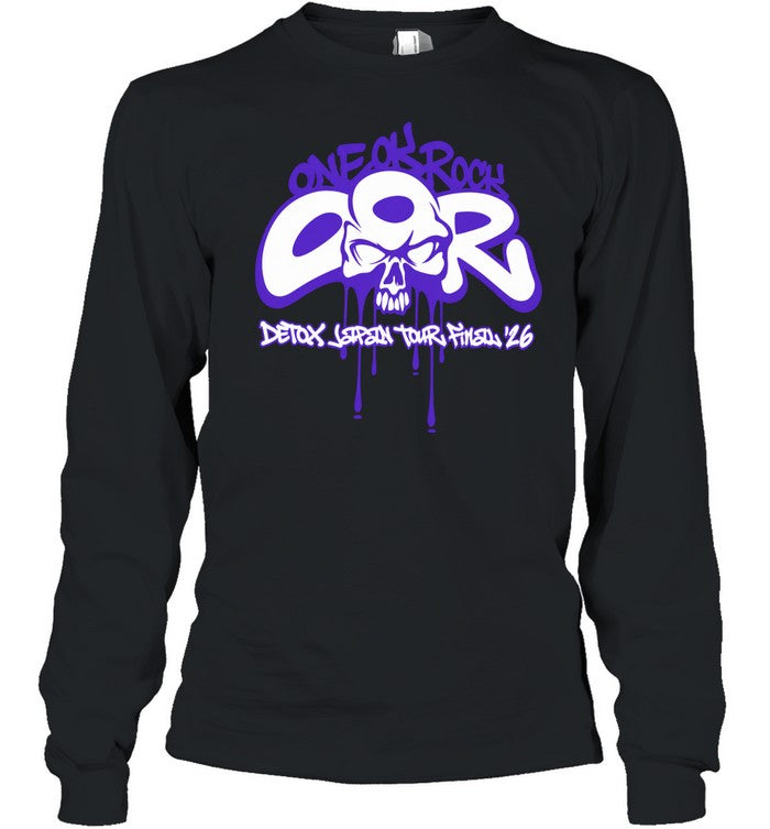 OOR Detox Japan Tour Final 2026 Skull Art Unisex T-Shirt