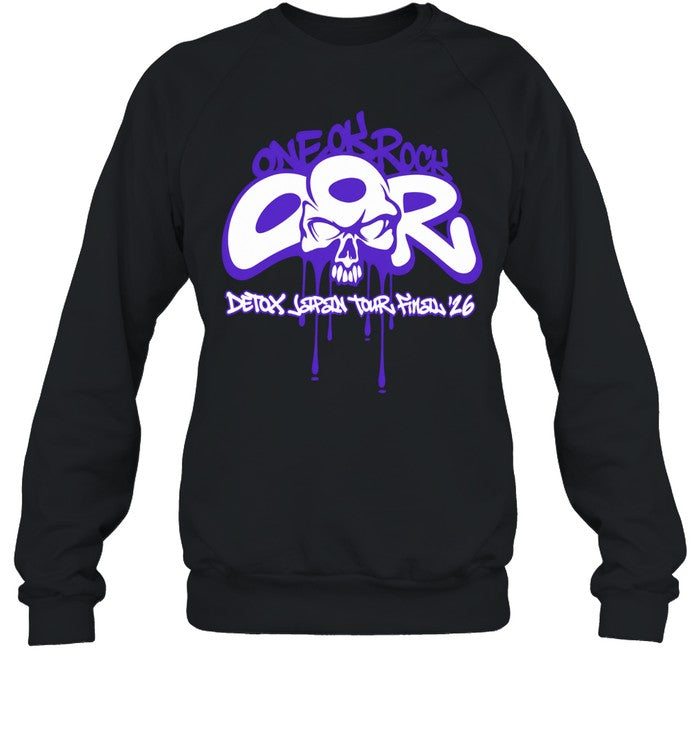 OOR Detox Japan Tour Final 2026 Skull Art Unisex T-Shirt