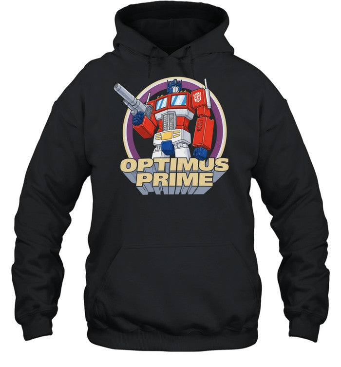Optimus Prime Transformers Robot Holding Blaster Unisex T-Shirt