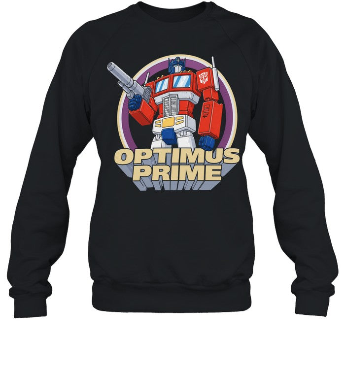 Optimus Prime Transformers Robot Holding Blaster Unisex T-Shirt