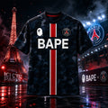 Paris Saint-Germain BAPE Collaboration Jersey Shirt