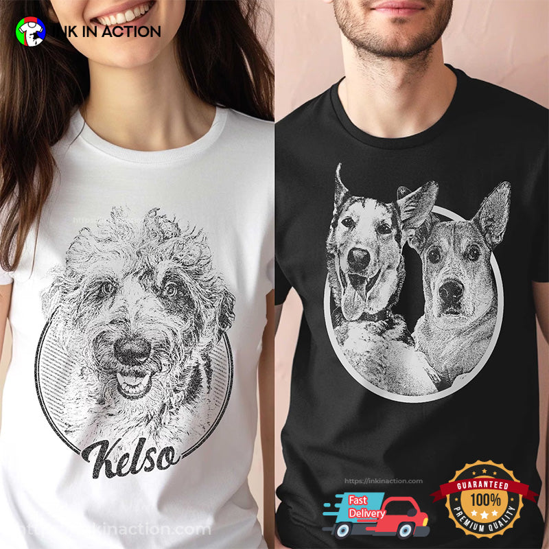 Personalized Pet Dog Cat Unisex T-shirt
