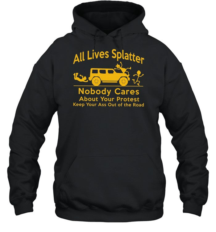 Political vehicle protest commentary statement graphic art Unisex T-Shirt