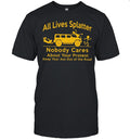 Political vehicle protest commentary statement graphic art Unisex T-Shirt