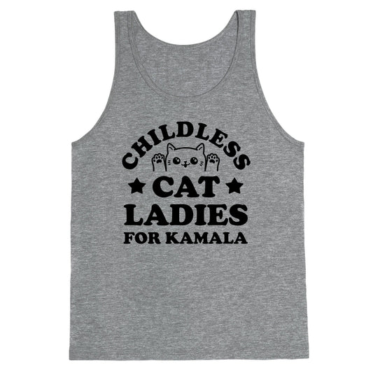 Childless Cat Ladies for Kamala Tank Top