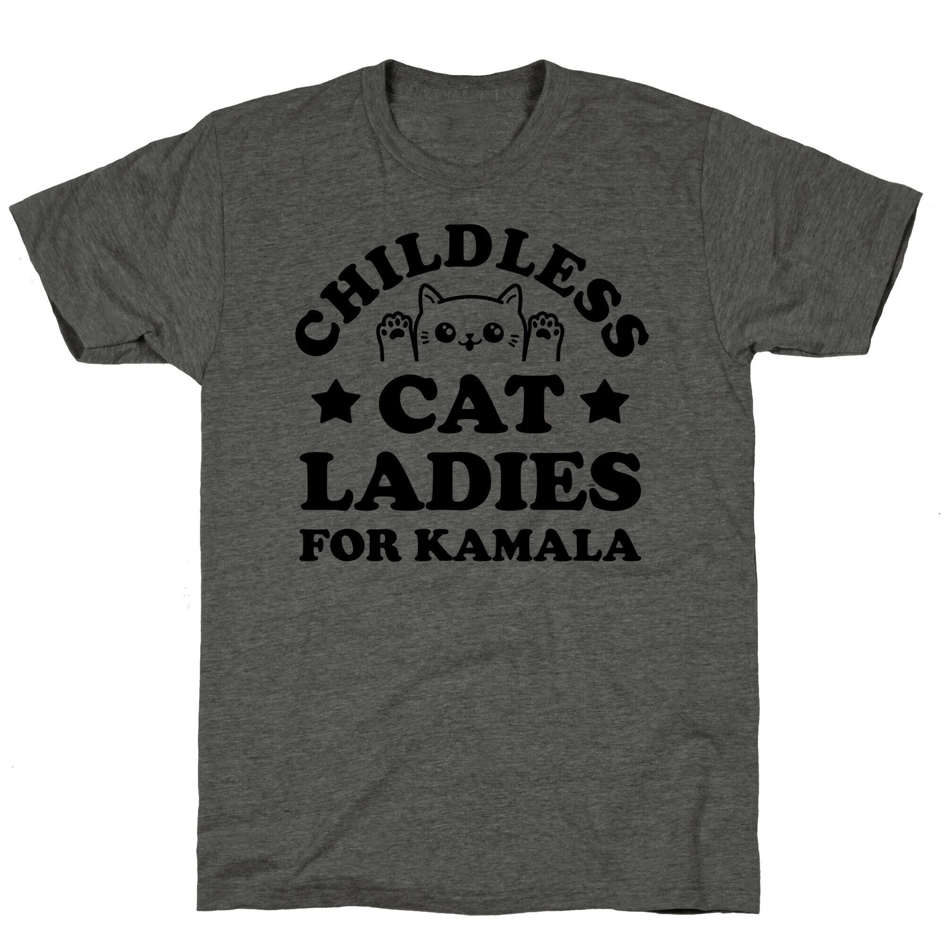 Childless Cat Ladies for Kamala Unisex Triblend Tee