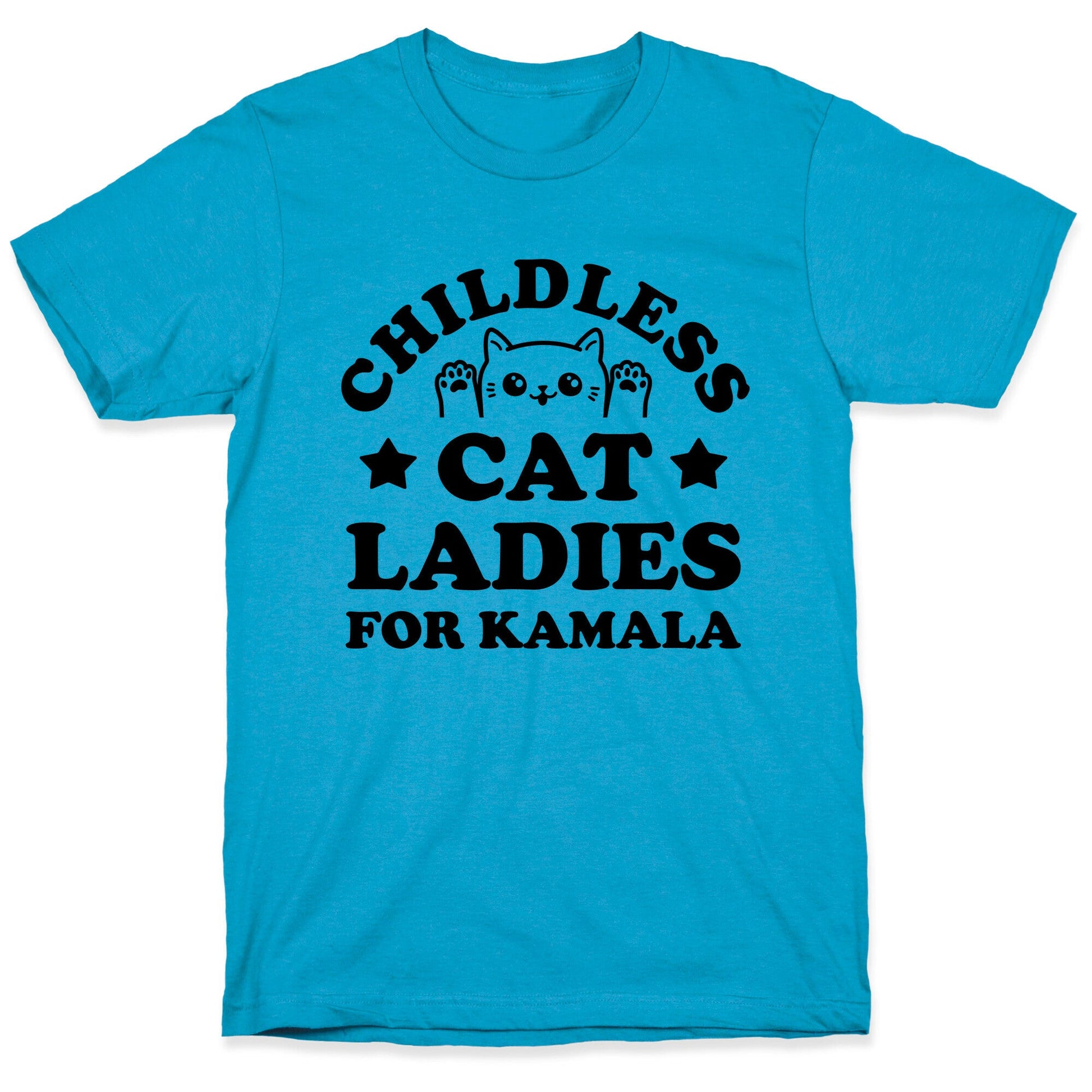 Childless Cat Ladies for Kamala Unisex Triblend Tee